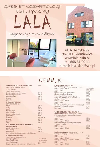Gabinet kosmetologii estetycznej LALA Małgorzata Sikora